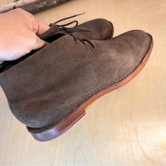 *Cole Haan | Paul Distressed Suede Desert Boots in Brown C09565 Size 10 - Picture 14 of 15